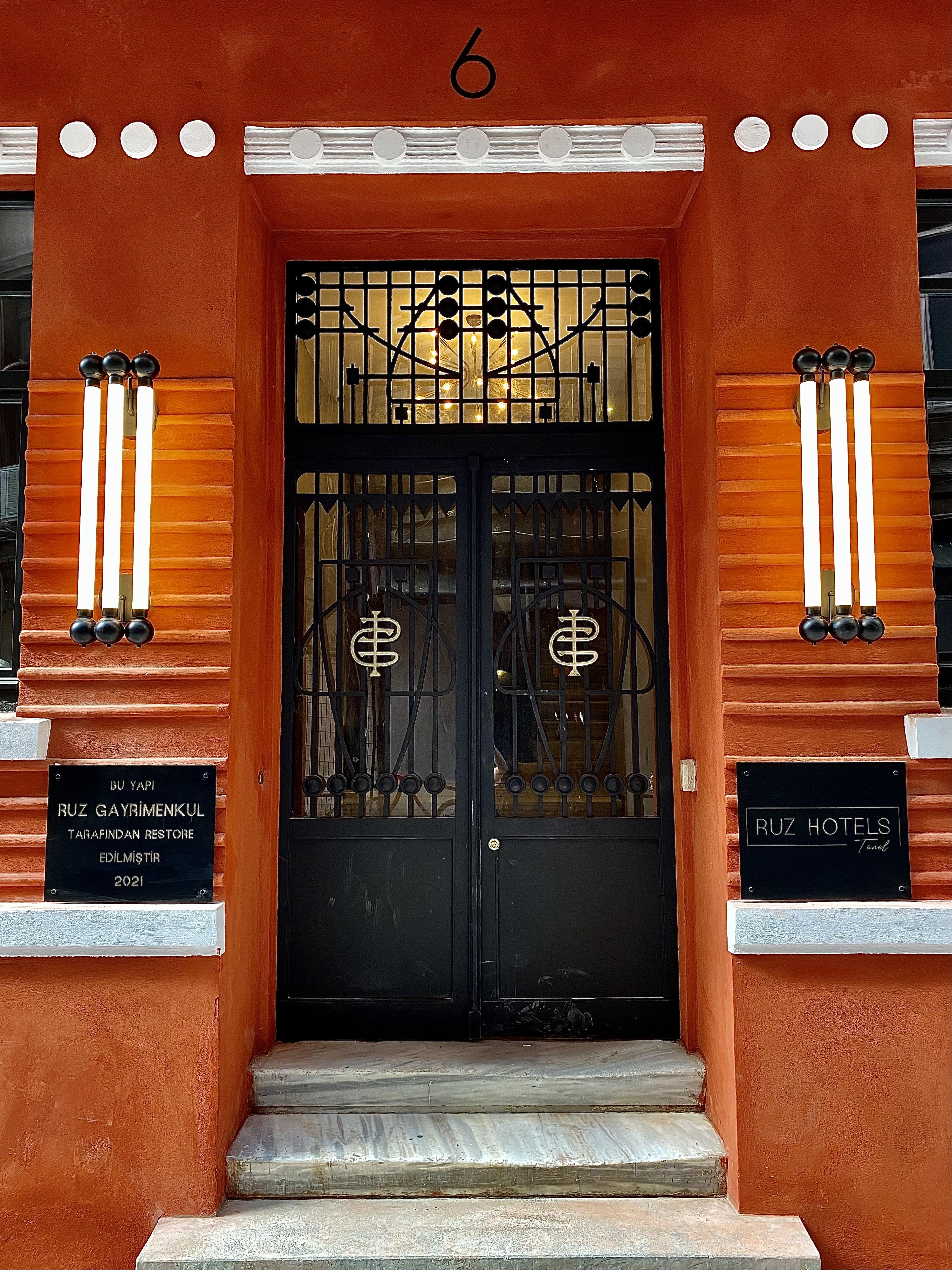 Ruz Hotels Istanbul Ngoại thất bức ảnh Entrance of the hotel